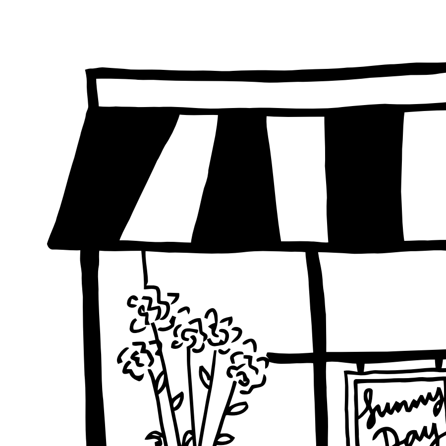 Vector PDF Printable art - Kitchen on a Sunny Day