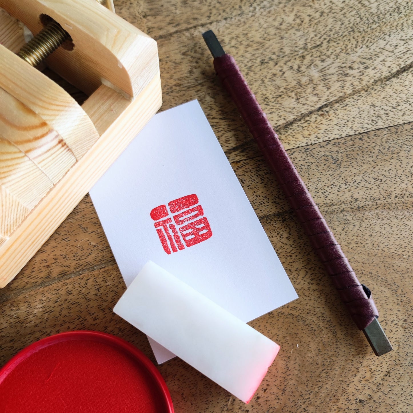 Private Workshop for Stone Seal Carving