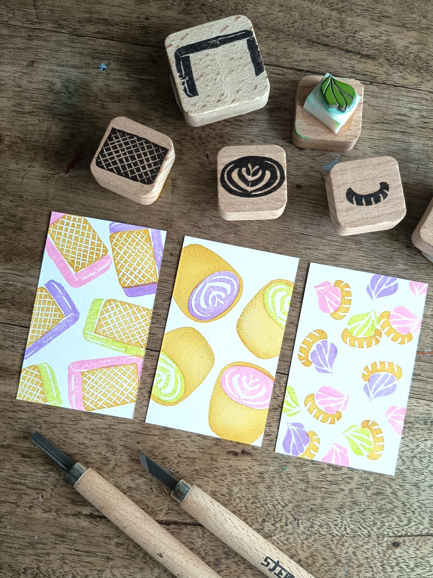 Private Workshop for Rubber Stamp Carving