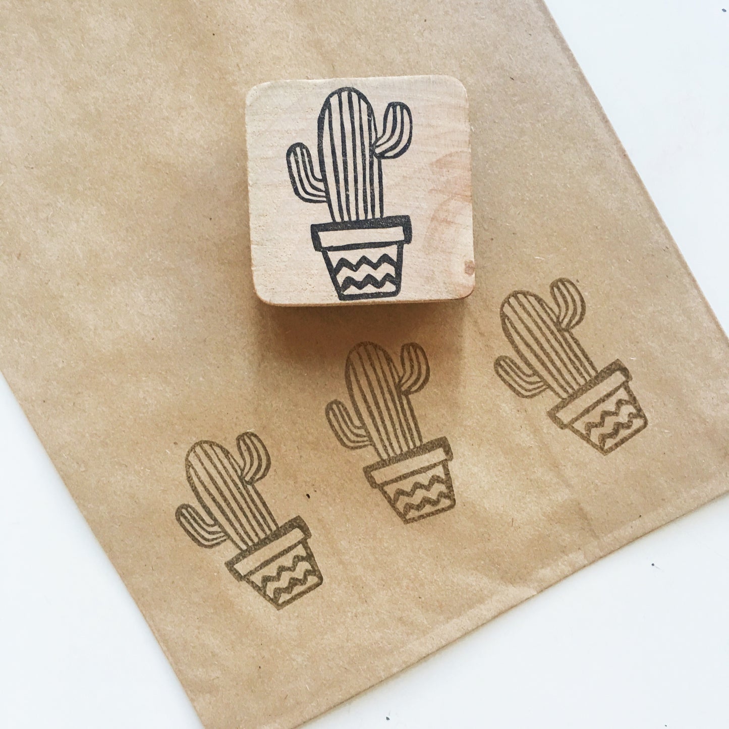 Cactus stamp